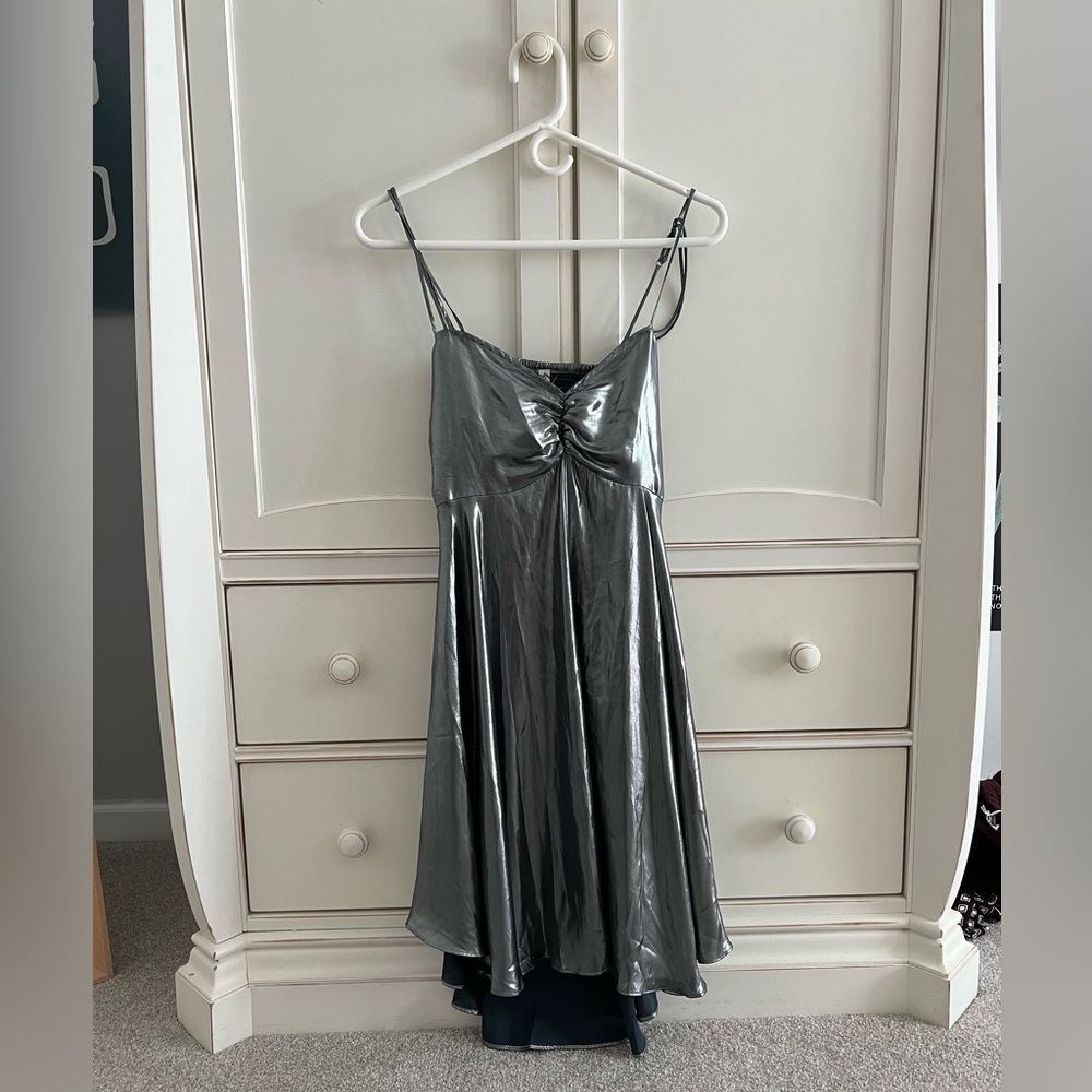 Beautiful Free People Metallic Gown
